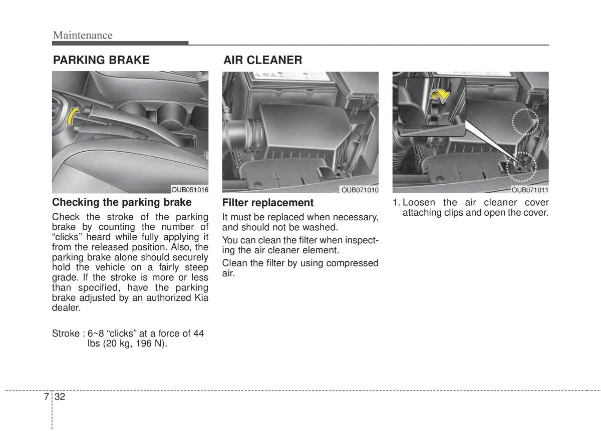 KIA Rio Pride UB owners manual / page 363