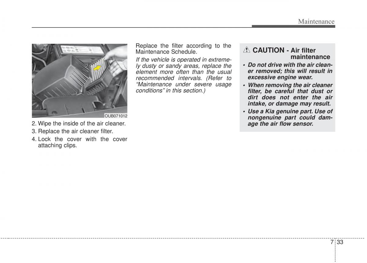 KIA Rio Pride UB owners manual / page 364