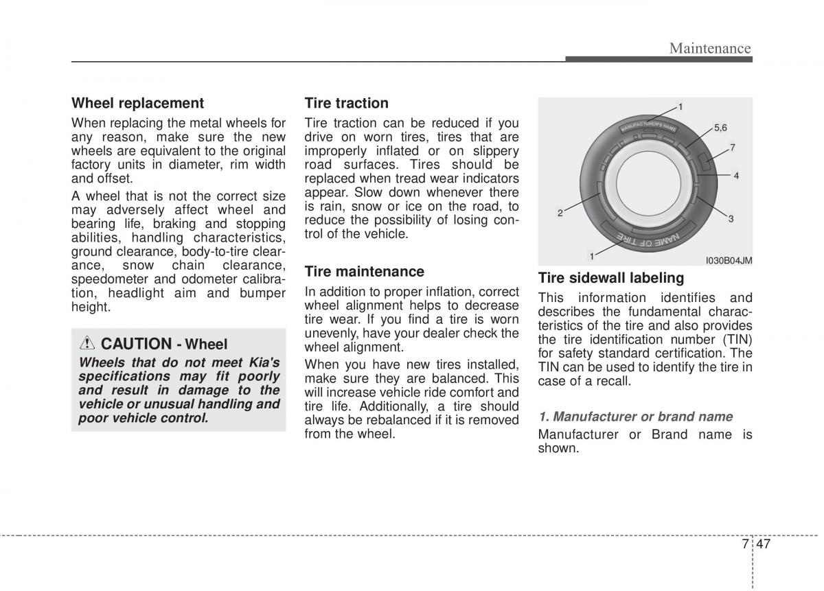 KIA Rio Pride UB owners manual / page 378