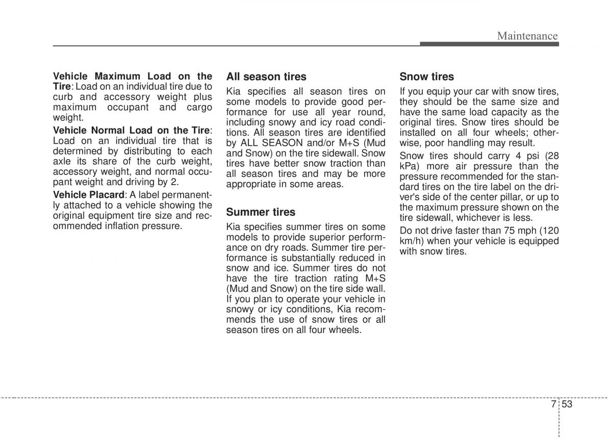 KIA Rio Pride UB owners manual / page 384