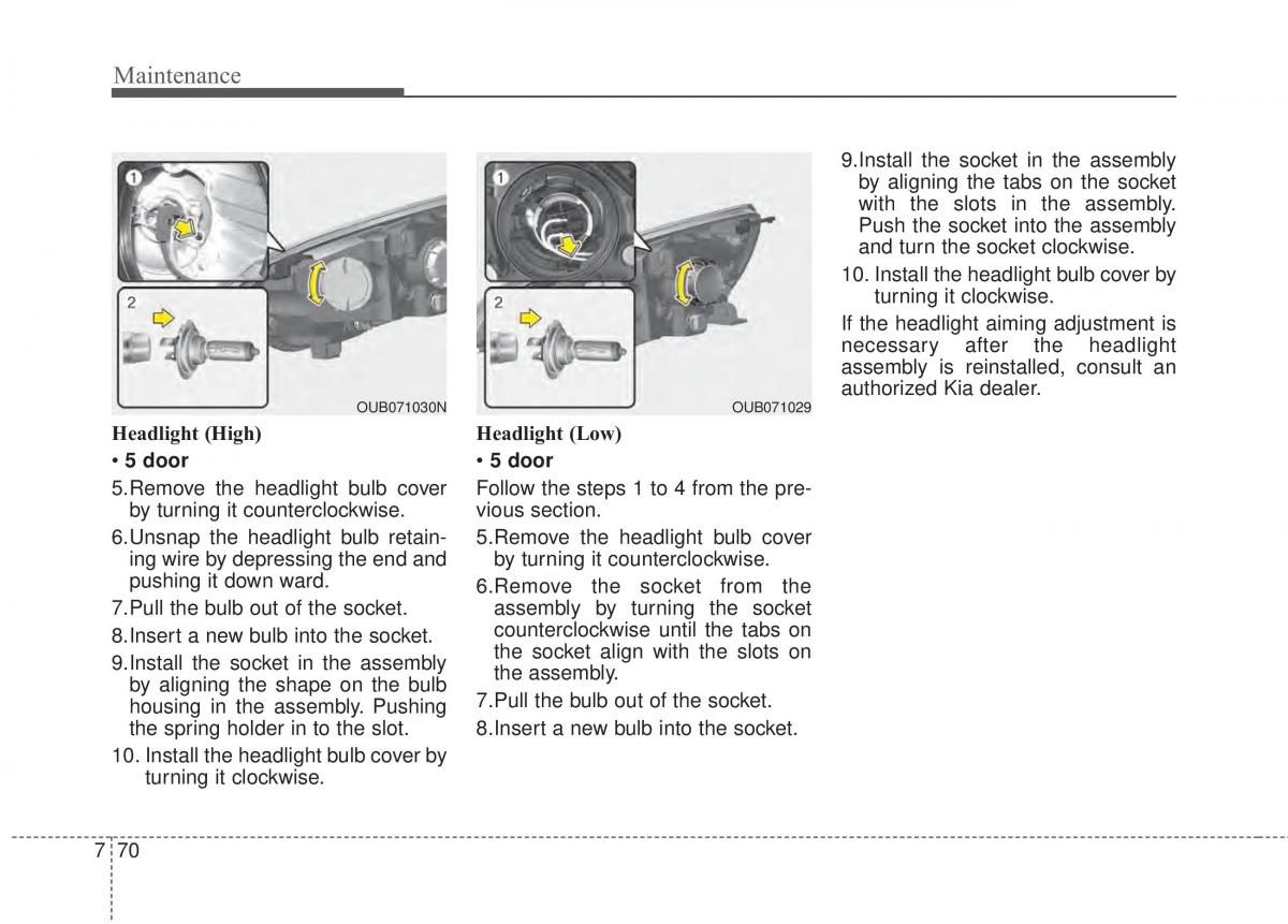 KIA Rio Pride UB owners manual / page 401