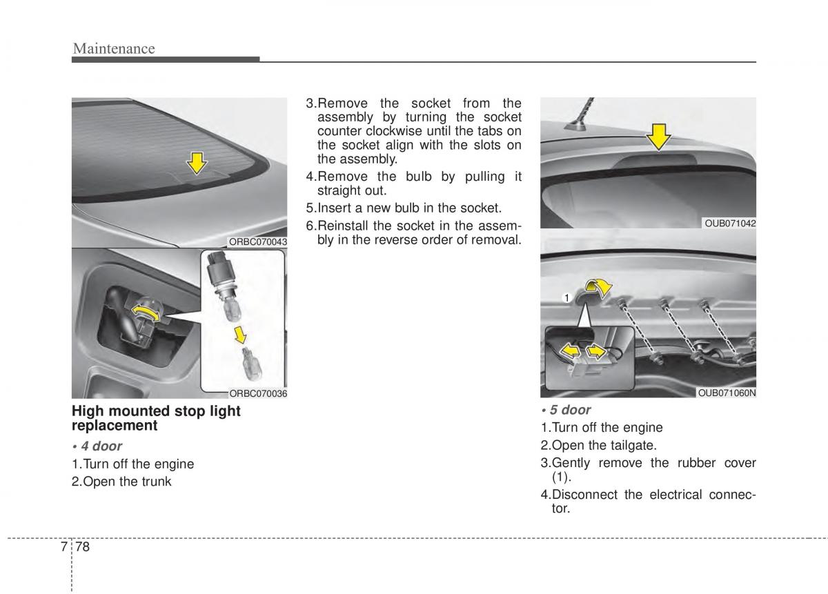 KIA Rio Pride UB owners manual / page 409