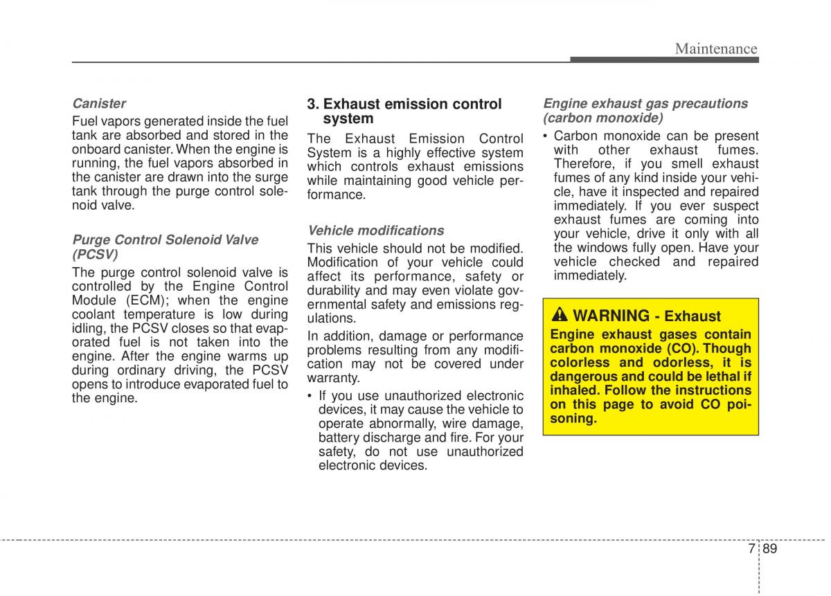 KIA Rio Pride UB owners manual / page 420