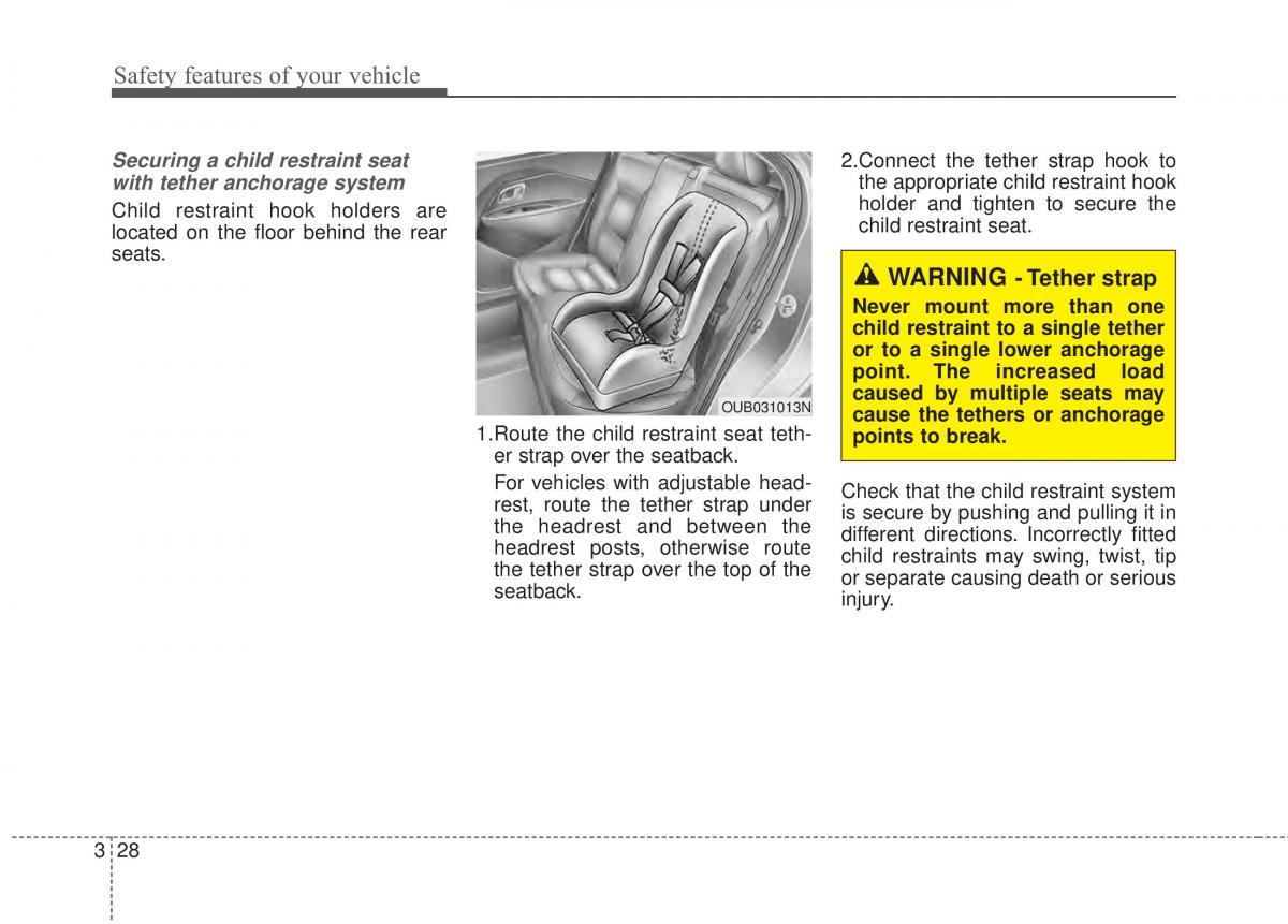 KIA Rio Pride UB owners manual / page 45