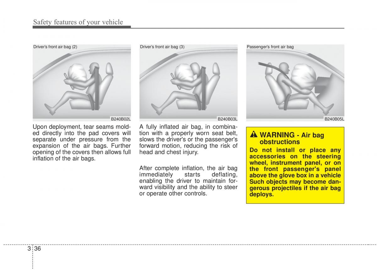 KIA Rio Pride UB owners manual / page 53