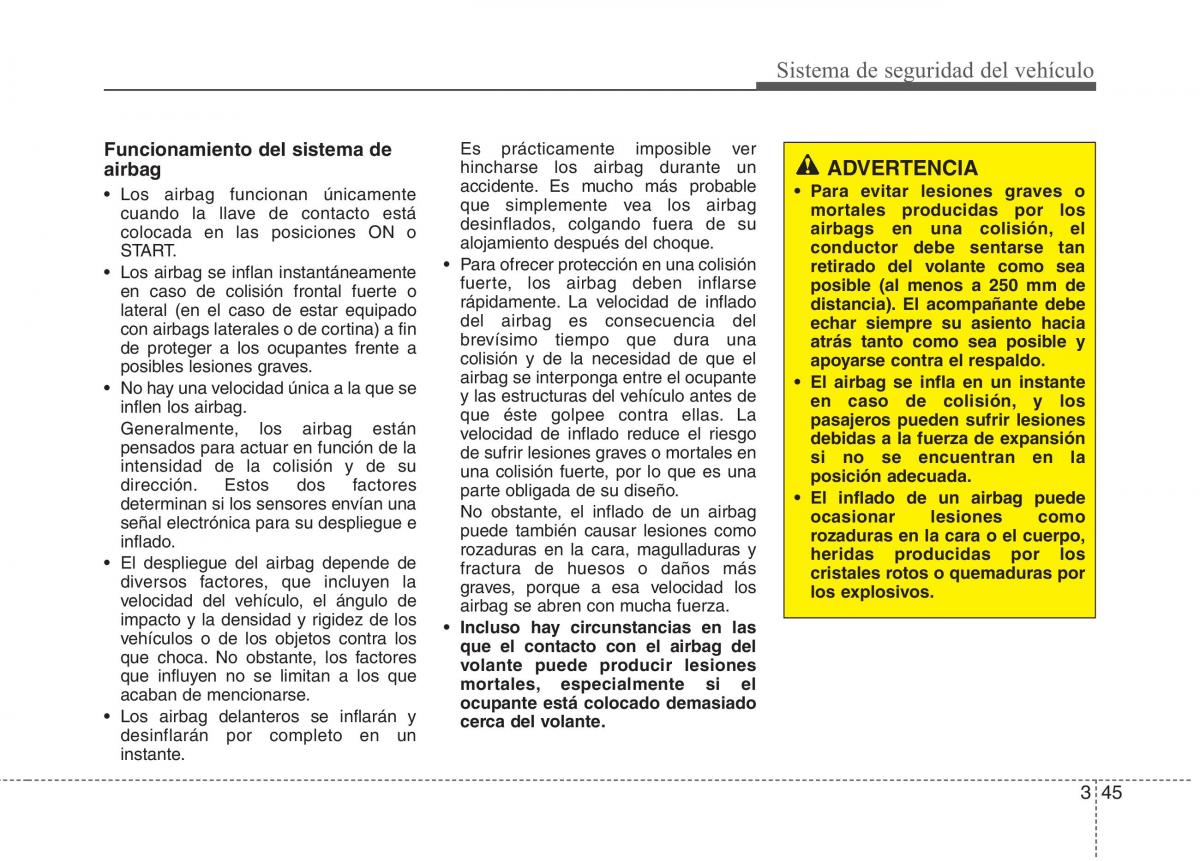 KIA Rio Pride UB manual del propietario / page 57