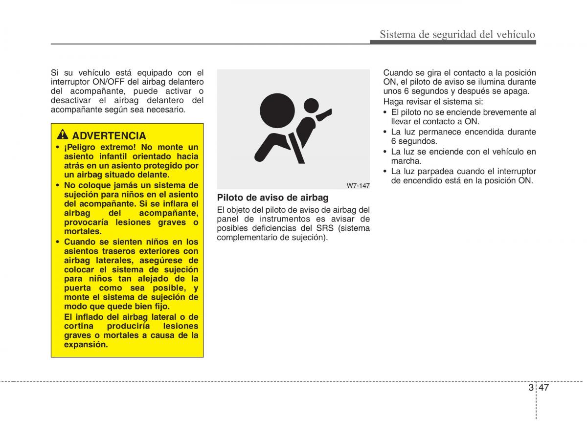 KIA Rio Pride UB manual del propietario / page 59