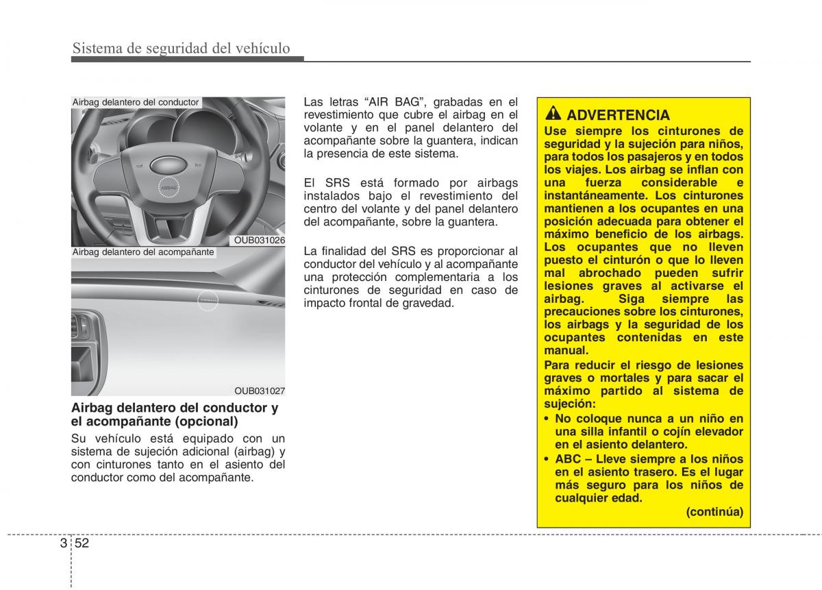 KIA Rio Pride UB manual del propietario / page 64