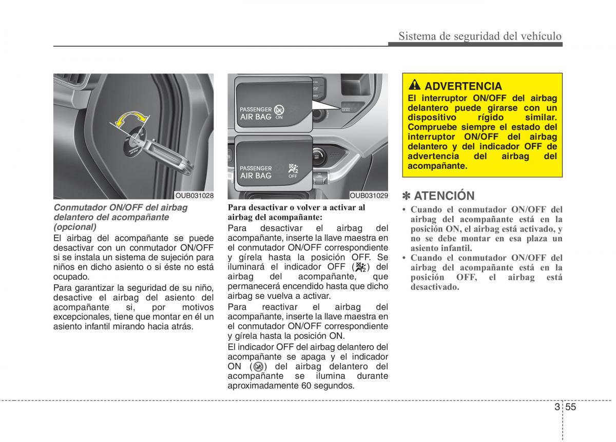 KIA Rio Pride UB manual del propietario / page 67