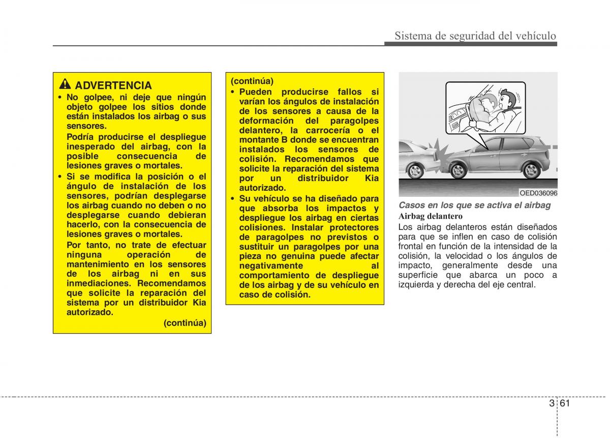 KIA Rio Pride UB manual del propietario / page 73