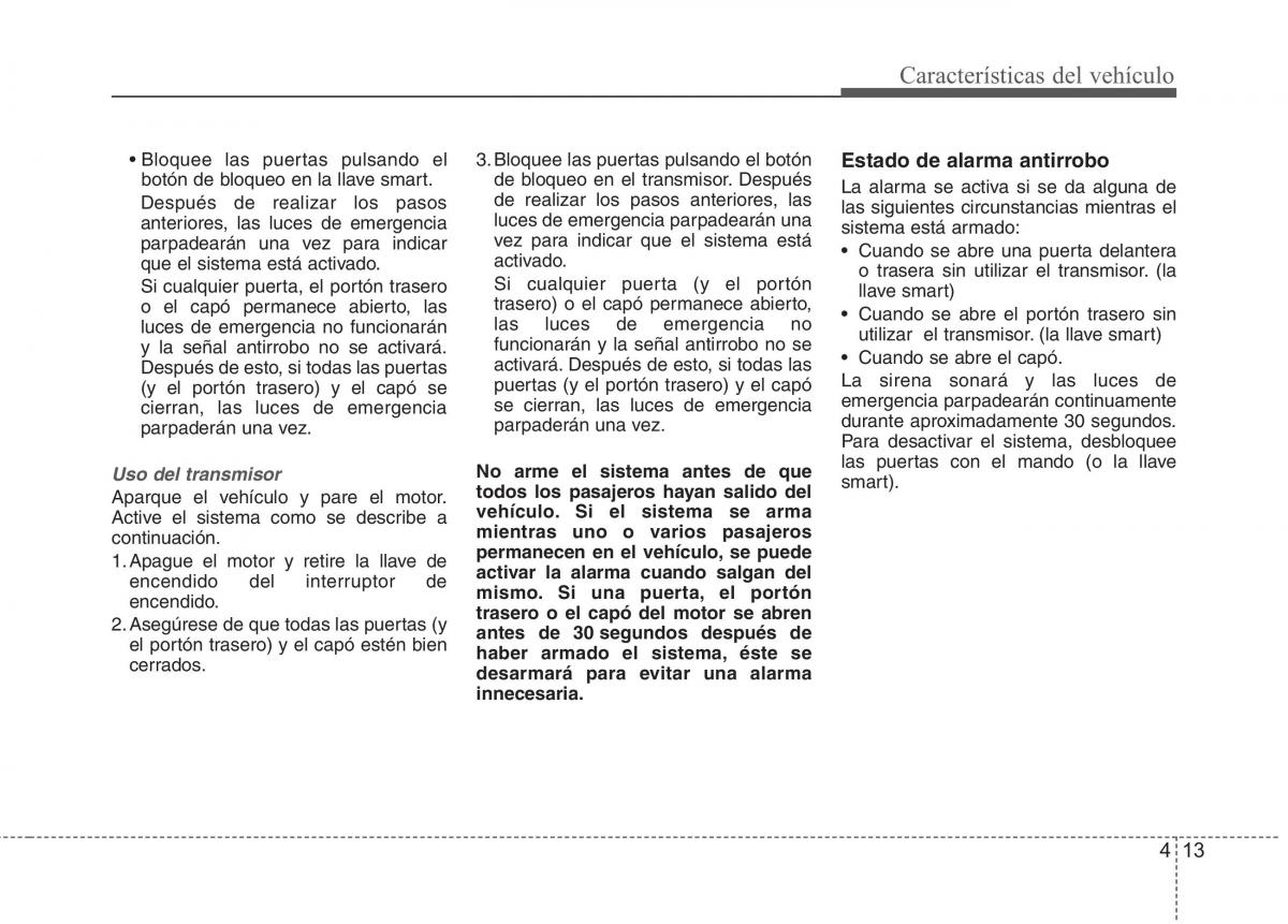 KIA Rio Pride UB manual del propietario / page 92