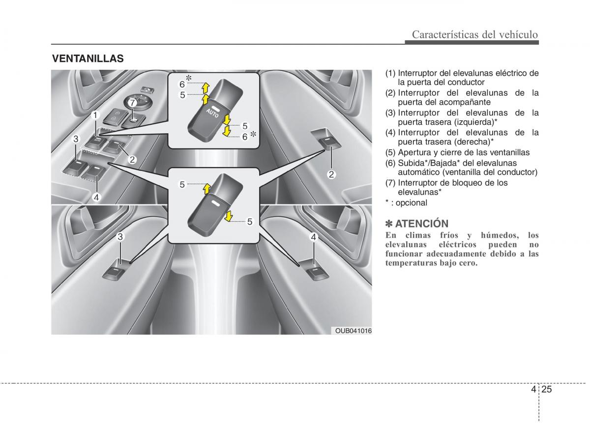 KIA Rio Pride UB manual del propietario / page 104