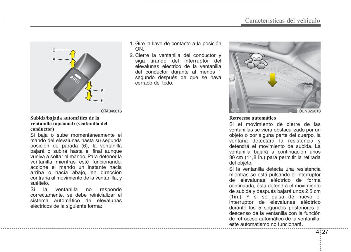 KIA Rio Pride UB manual del propietario / page 106