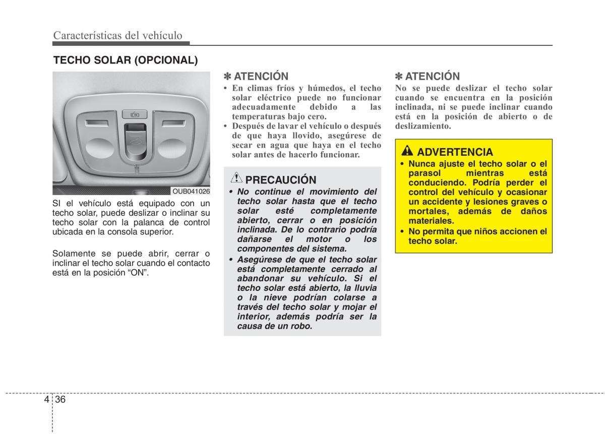 KIA Rio Pride UB manual del propietario / page 115