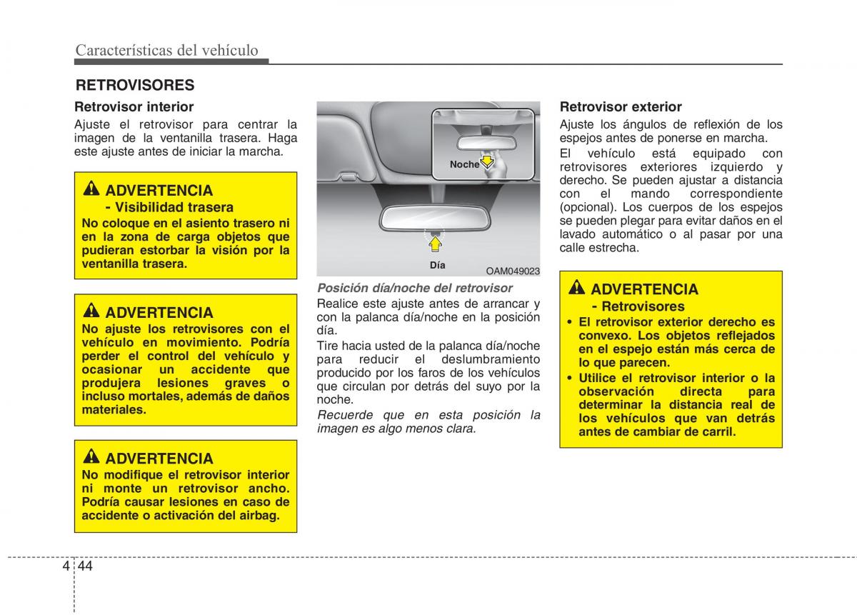 KIA Rio Pride UB manual del propietario / page 123