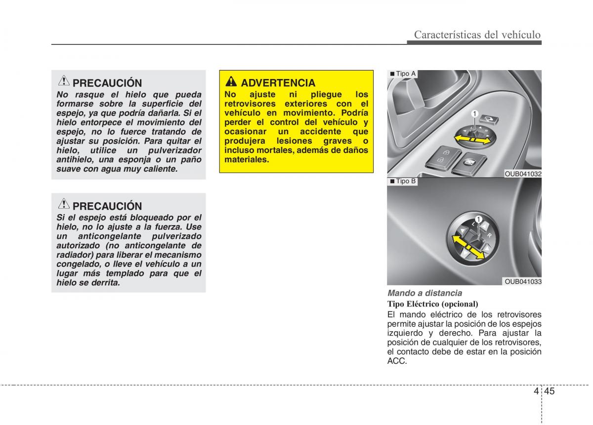 KIA Rio Pride UB manual del propietario / page 124