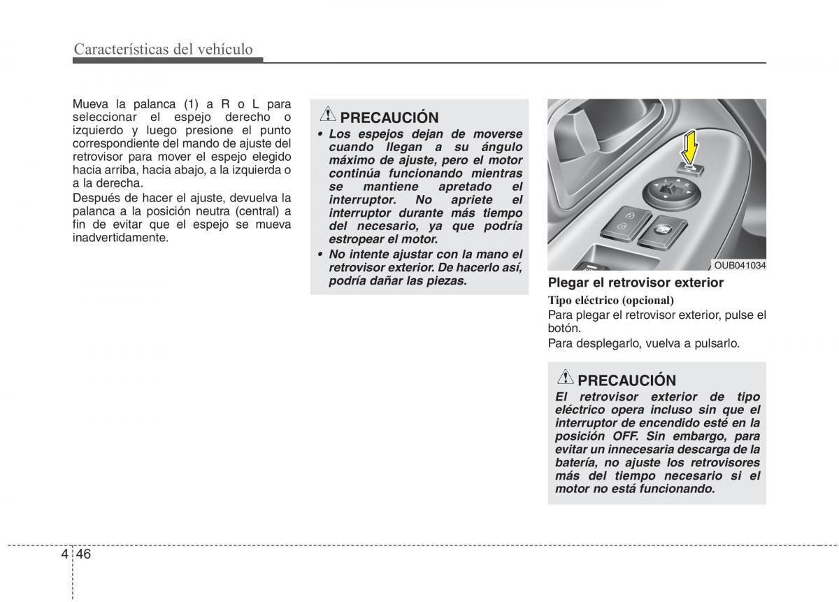 KIA Rio Pride UB manual del propietario / page 125