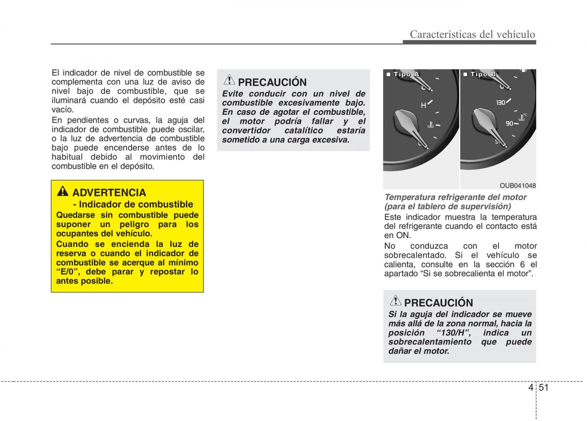 KIA Rio Pride UB manual del propietario / page 130