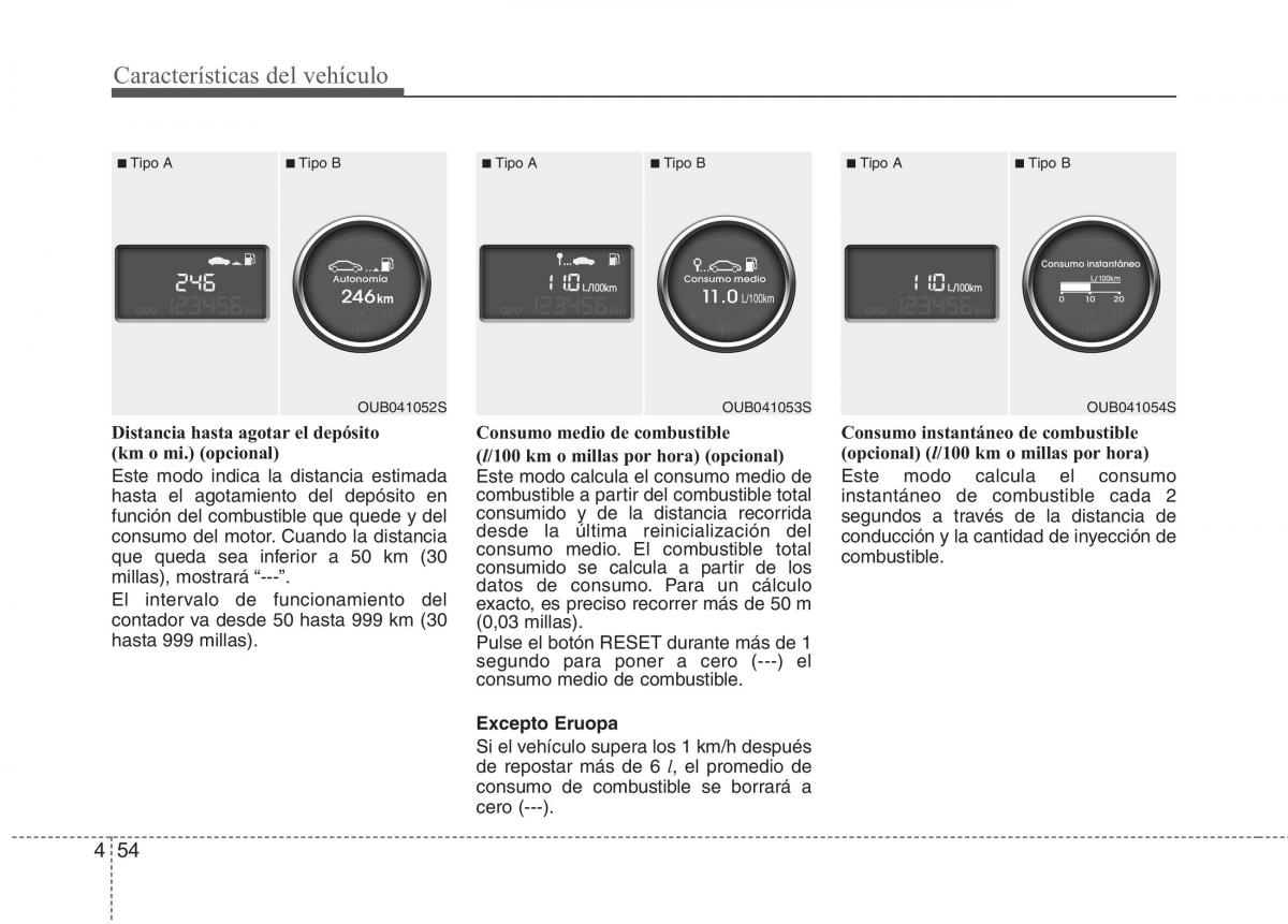 KIA Rio Pride UB manual del propietario / page 133