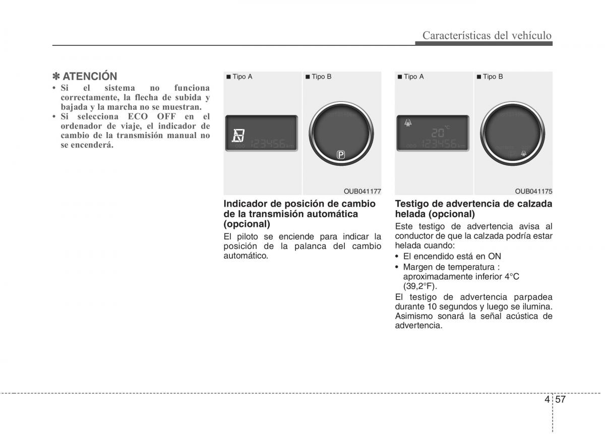 KIA Rio Pride UB manual del propietario / page 136