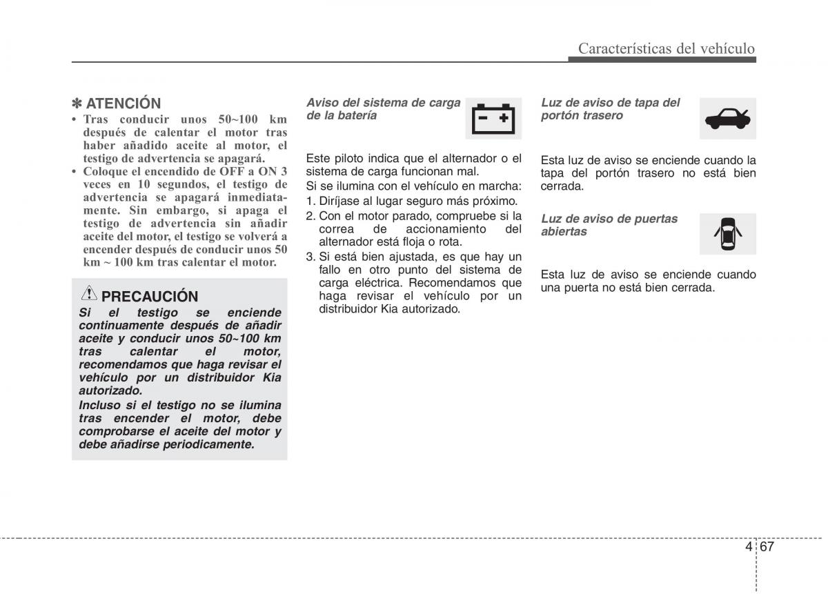 KIA Rio Pride UB manual del propietario / page 146