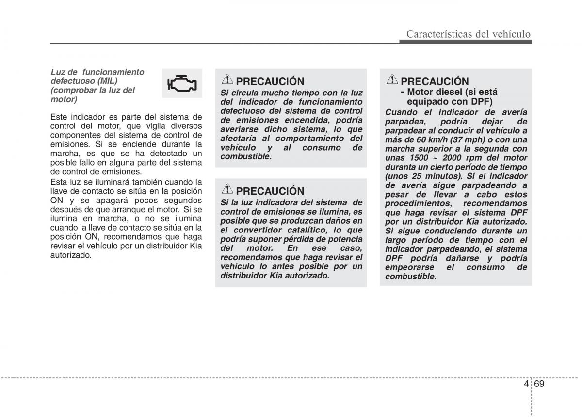 KIA Rio Pride UB manual del propietario / page 148