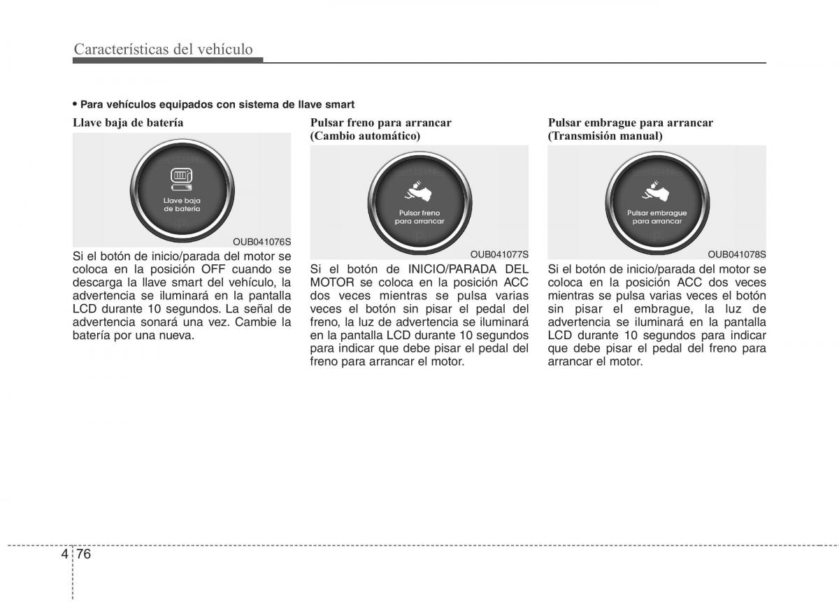 KIA Rio Pride UB manual del propietario / page 155