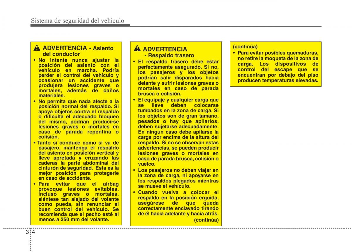 KIA Rio Pride UB manual del propietario / page 16