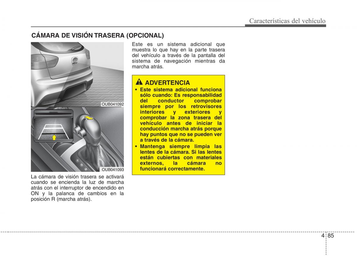 KIA Rio Pride UB manual del propietario / page 164