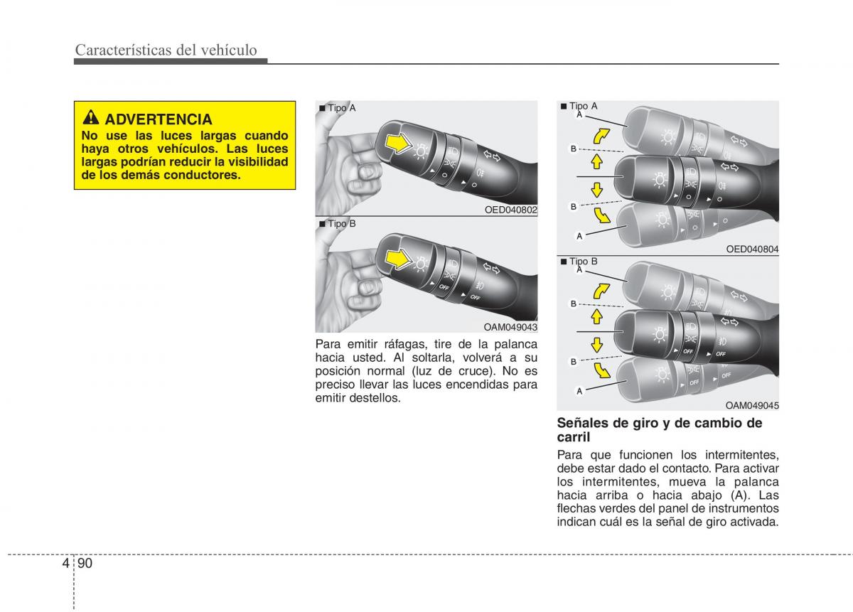 KIA Rio Pride UB manual del propietario / page 169