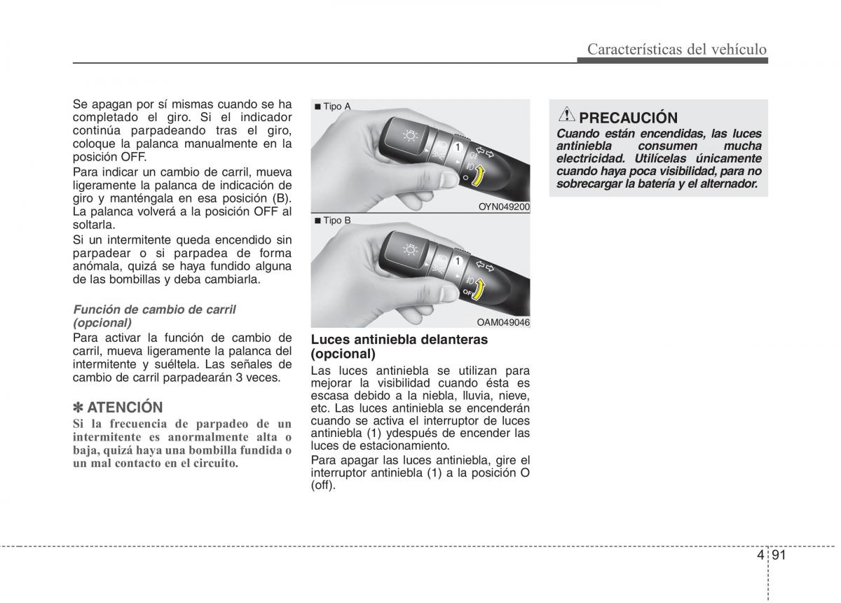 KIA Rio Pride UB manual del propietario / page 170