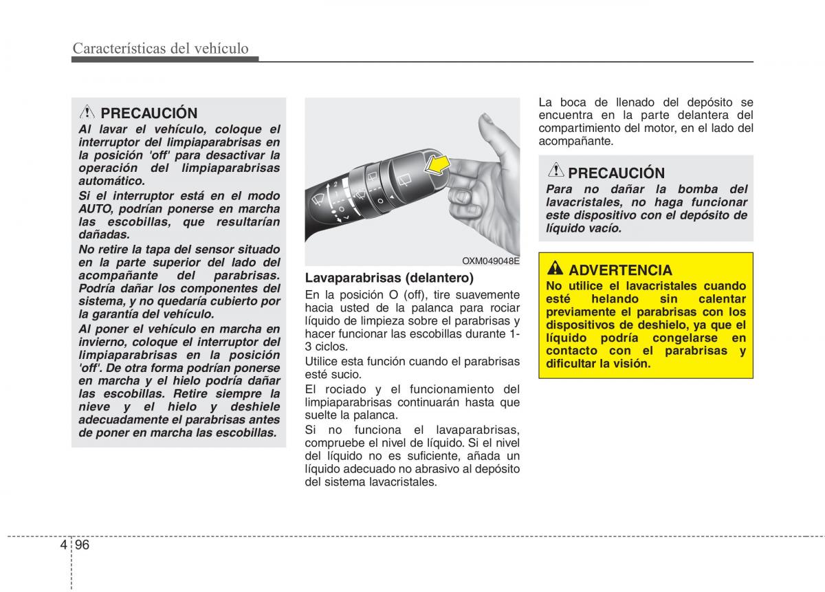 KIA Rio Pride UB manual del propietario / page 175