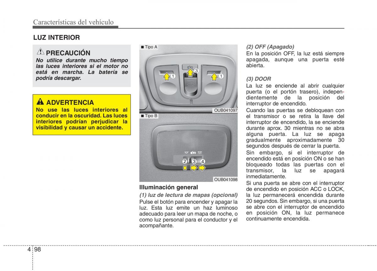 KIA Rio Pride UB manual del propietario / page 177