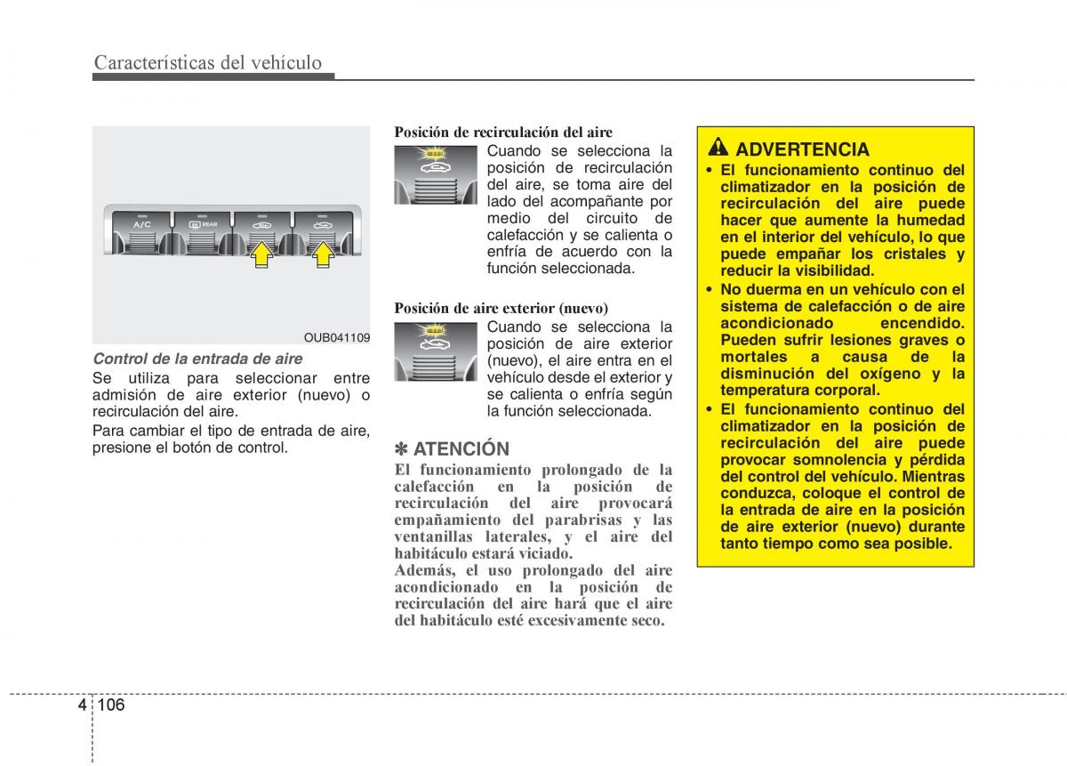 KIA Rio Pride UB manual del propietario / page 185