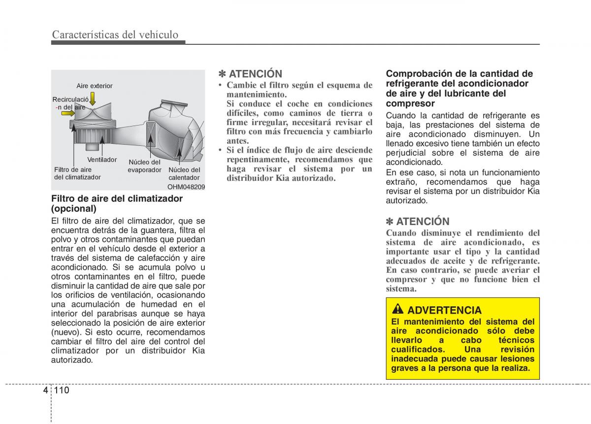 KIA Rio Pride UB manual del propietario / page 189