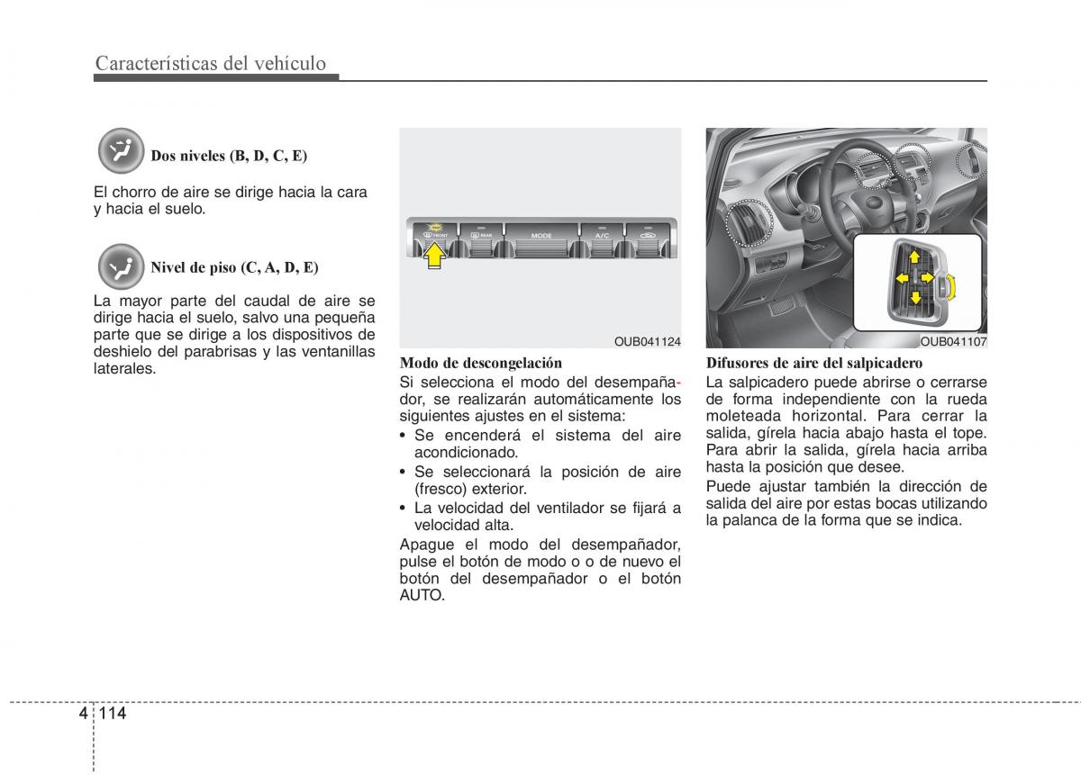 KIA Rio Pride UB manual del propietario / page 193