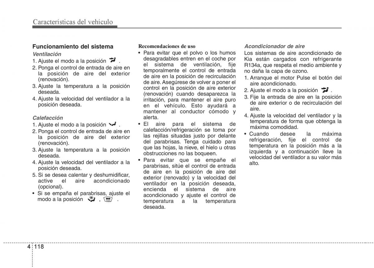 KIA Rio Pride UB manual del propietario / page 197