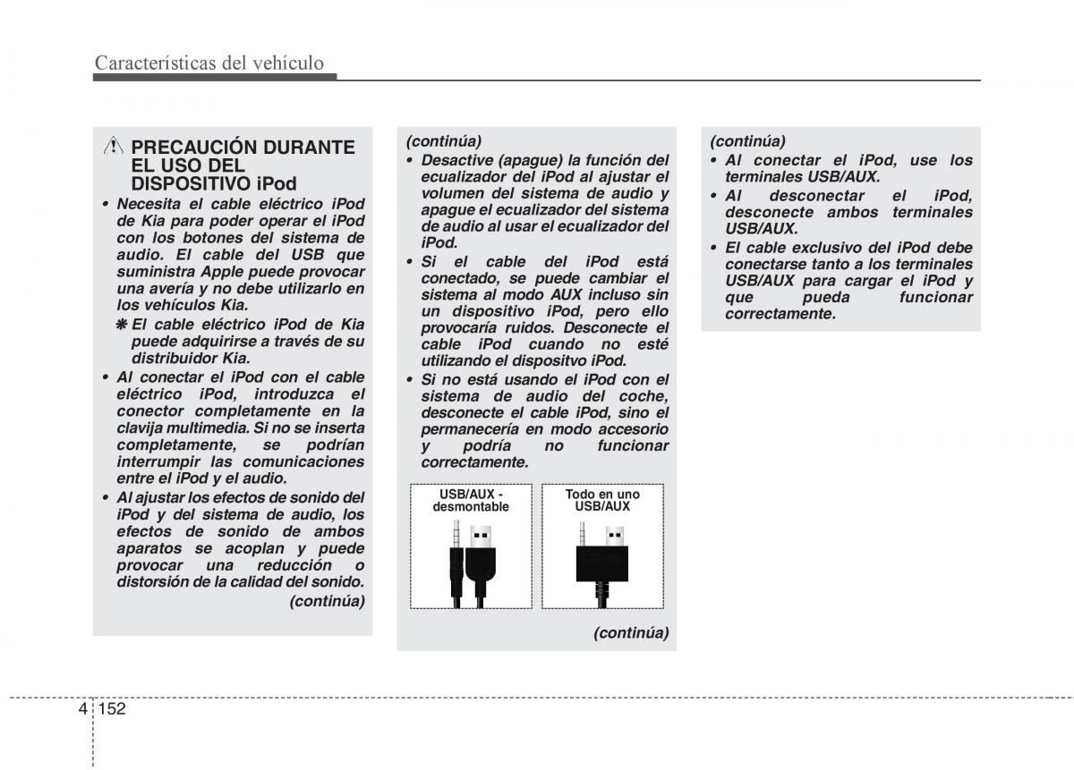 KIA Rio Pride UB manual del propietario / page 231