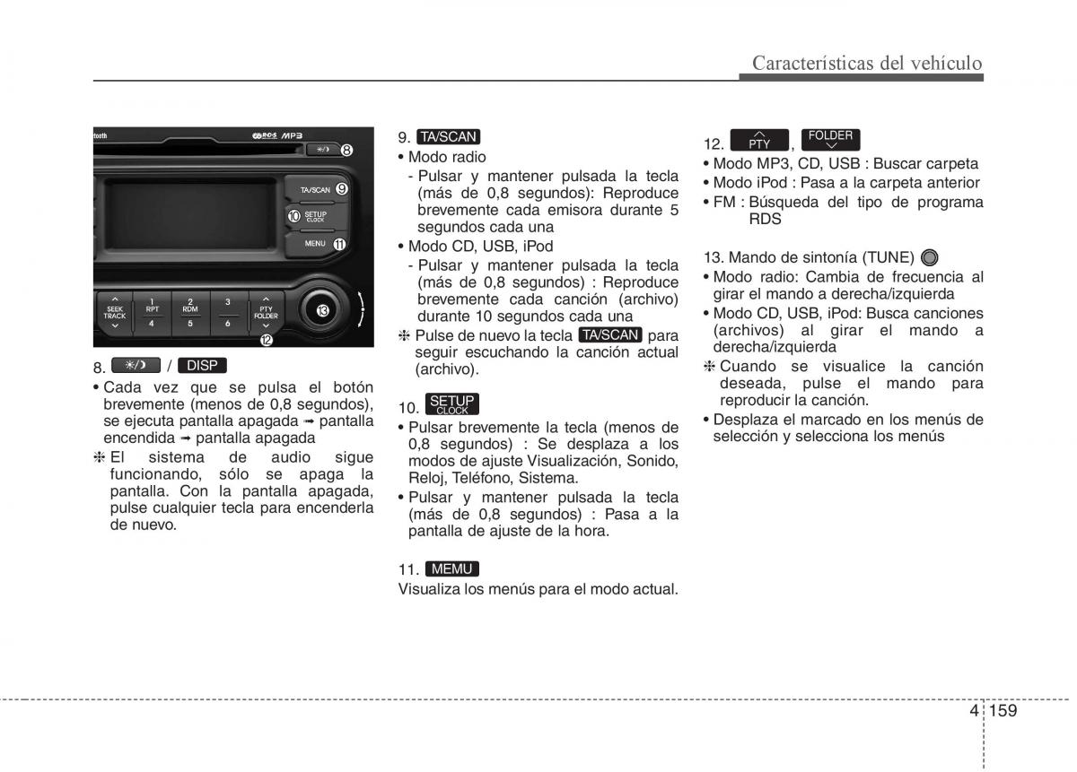 KIA Rio Pride UB manual del propietario / page 238