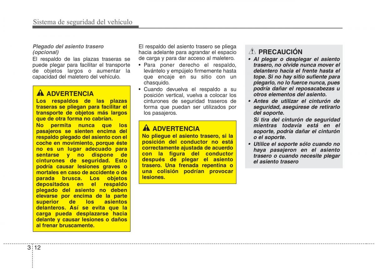 KIA Rio Pride UB manual del propietario / page 24