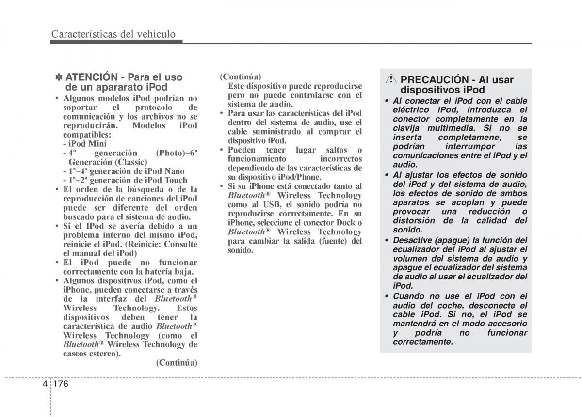 KIA Rio Pride UB manual del propietario / page 255