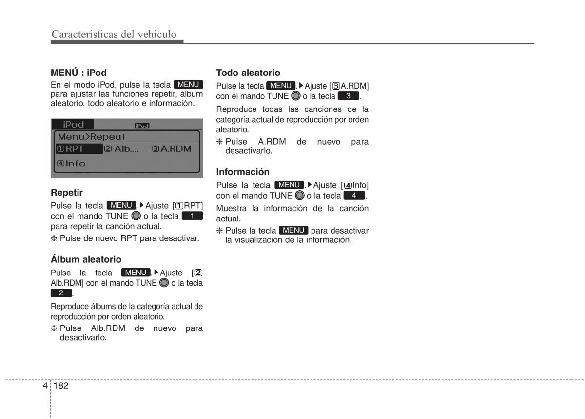 KIA Rio Pride UB manual del propietario / page 261