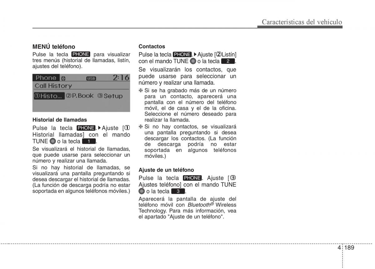 KIA Rio Pride UB manual del propietario / page 268