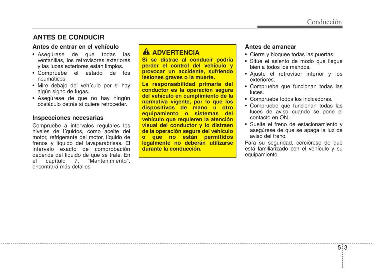 KIA Rio Pride UB manual del propietario / page 271