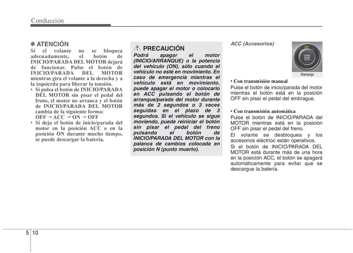 KIA Rio Pride UB manual del propietario / page 278