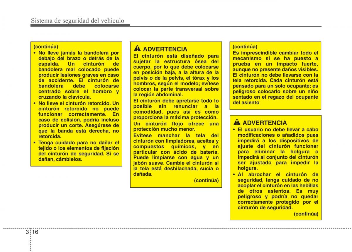 KIA Rio Pride UB manual del propietario / page 28