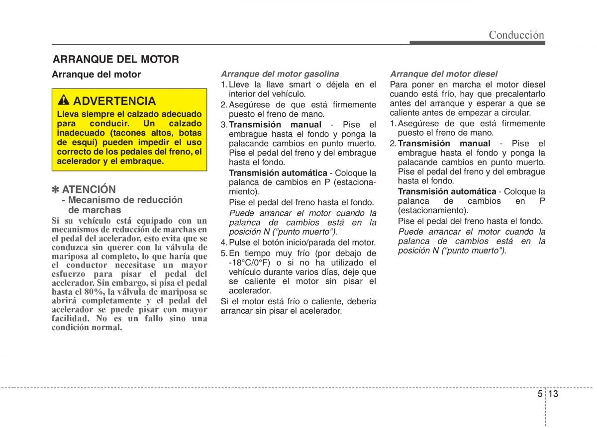 KIA Rio Pride UB manual del propietario / page 281