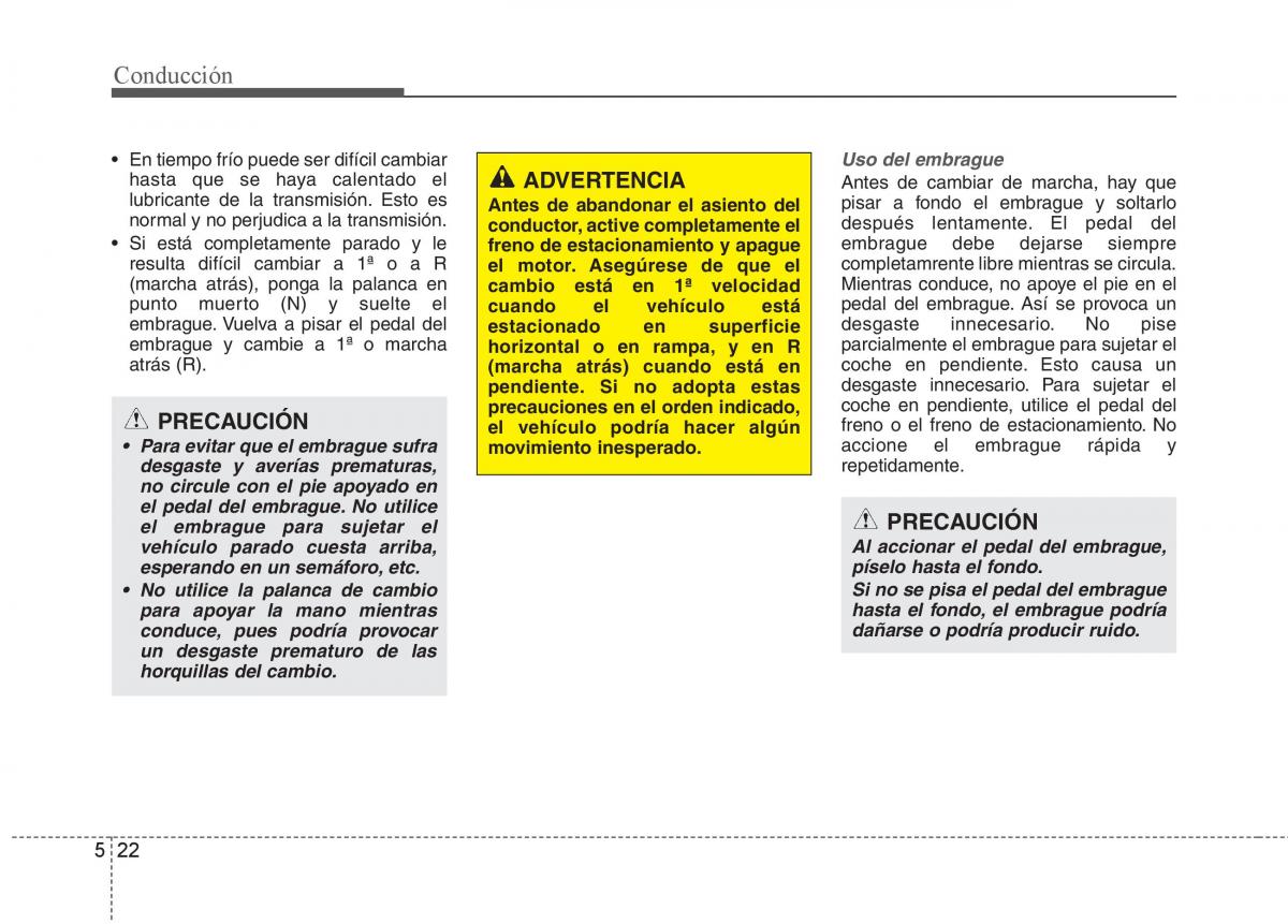 KIA Rio Pride UB manual del propietario / page 290