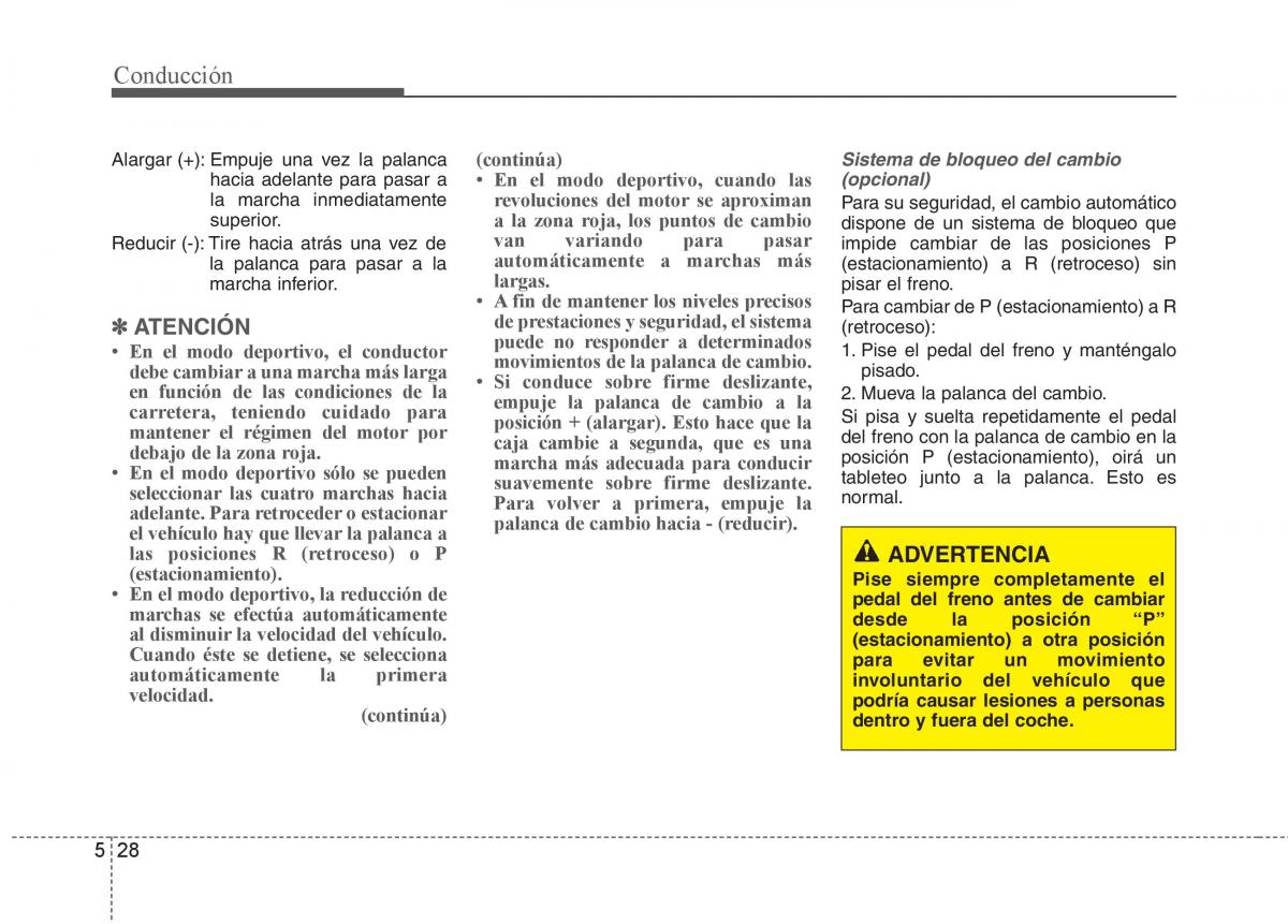 KIA Rio Pride UB manual del propietario / page 296