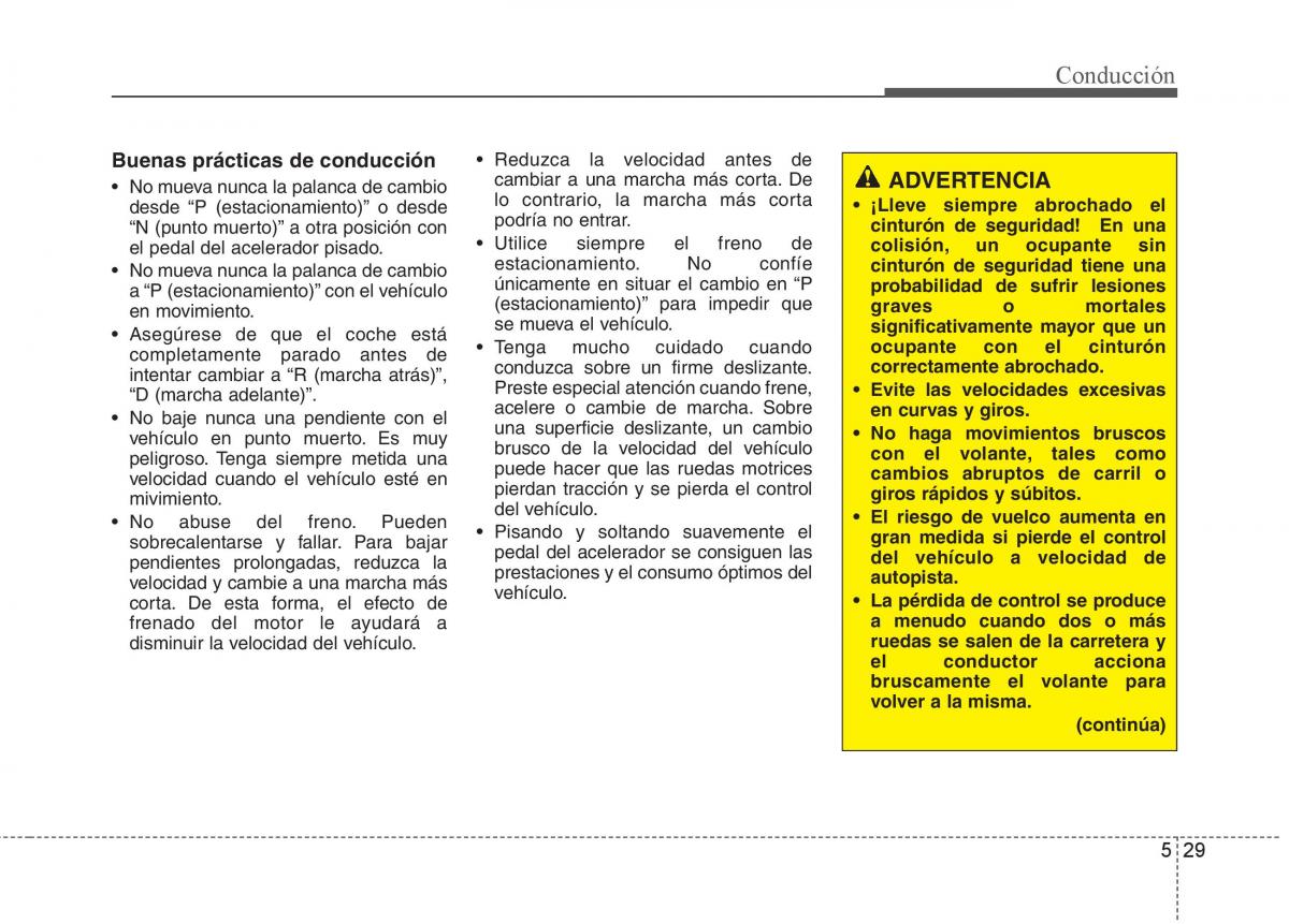 KIA Rio Pride UB manual del propietario / page 297